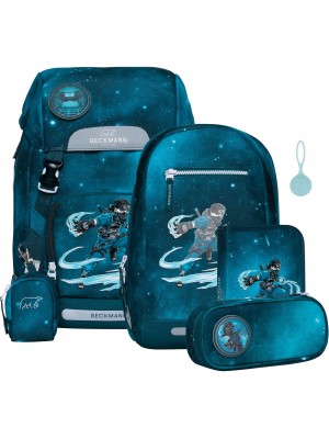 Beckmann Schulrucksack Classic 6tlg Ninja Master