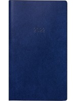 Brunnen Taschenkalender Kunststoff-Einband blau 10-750 28 302
