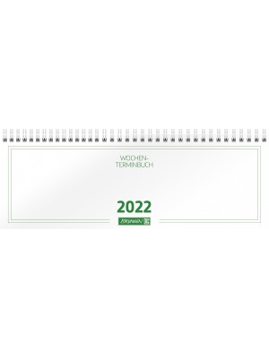 Brunnen Tischkalender Karton-Einband weiß 10-772 01 002
