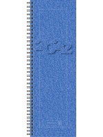 Brunnen Tischkalender Vormerkbuch Modell 783 Karton-Umschlag blau 10-783 01 302
