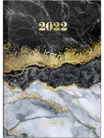 Brunnen Buchkalender Grafik-Einband Marble 10-795 15 062