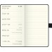Brunnen Taschenkalender Modell 714 Kompagnon Baladek-Einband schwarz 