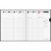 Brunnen Buchkalender Modell Manager Wt 7 - weektimer Balacron-Einband schwarz 10-761 60 903