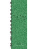 Brunnen Wochenkalender  Vormerkbuch Modell 782 Karton-Umschlag grün 10-782 01 503