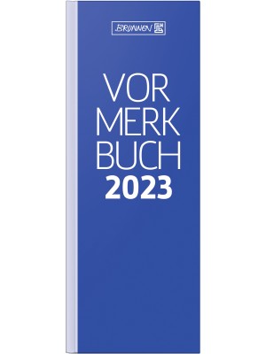 Brunnen Vormerkbuch Deckenband blau 10-784 02 303