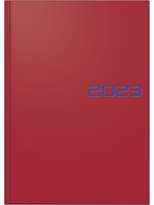 Brunnen Buchkalender Balacron-Einband rot 10-795 61 013