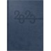 Brunnen Buchkalender Kunstleder-Einband blau 10-798 33 903