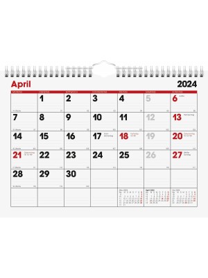 Brunnen Monatskalender 1 Seite = 1 Monat 10-701 460 04