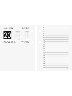Brunnen Tages-Umlegekalender 10-702 61 004