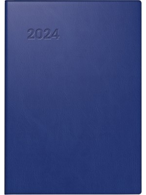 Brunnen Wochenkalender Modell 713 Kunststoff-Einband dunkelblau 10-713 11 304