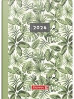 Brunnen Wochenkalender Modell 731 Grafik-Einband Jungle Leaves 10-731 15 014