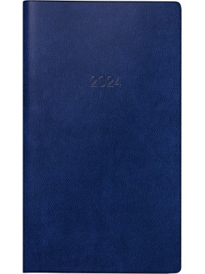 Brunnen Taschenkalender Modell 740 Kunststoff-Einband dunkelblau 10-740 15 304