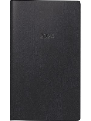 Brunnen Taschenkalender Modell 740 Kunststoff-Einband schwarz 10-740 15 904