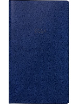 Brunnen Taschenkalender Modell 750 Kunststoff-Einband dunkelblau 10-750 28 304