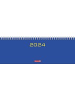 Brunnen Tischkalender Karton-Einband blau 10-772 61 034