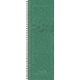 Brunnen Wochenkalender  Vormerkbuch Modell 782 Karton-Umschlag grün 10-782 01 504