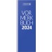 Brunnen Vormerkbuch Deckenband blau 10-784 02 304