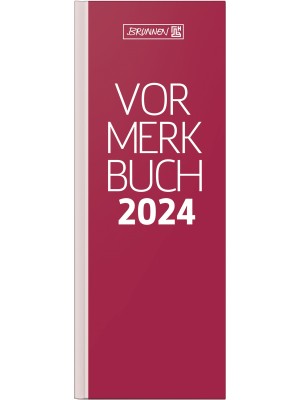 Brunnen Vormerkbuch Tageskalender rot 10-785 02 204