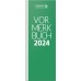 Brunnen Vormerkbuch Tageskalender grün 10-785 02 504