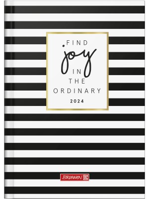 Brunnen Buchkalender Grafik-Einband Stripes 10-796 12 014