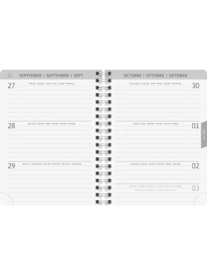 Brunnen Schülerkalender A6 PP-Einband Confetti 2022/2023