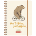 Brunnen Schülerkalender A6 PP-Einband Softcover Bear 