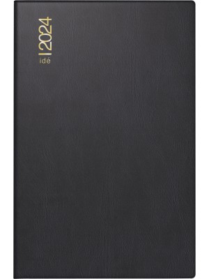 rido/idé Taschenkalender Modell partner/Industrie I Kunststoff-Einband schwarz 70-11 002 904