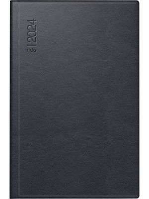 rido/idé Taschenkalender Modell partner/Industrie I Leder-Einband schwarz 70-16 168 904