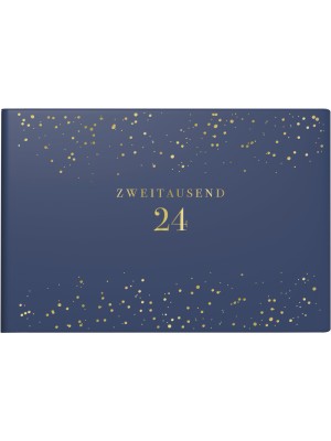 rido/idé Taschenkalender Modell Septimus Kunstleder-Einband Starry Night 70-17 515 035