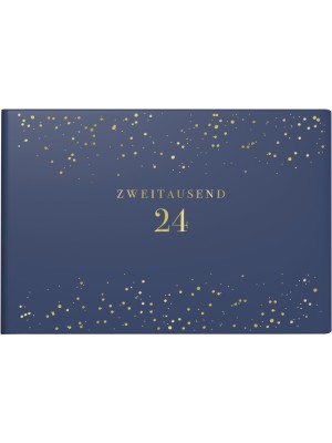 rido/idé Taschenkalender Modell Septimus Kunstleder-Einband Starry Night 70-17 515 034