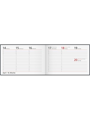 rido/idé Taschenkalender Modell Septimus Kunstleder-Einband Starry Night 70-17 515 035
