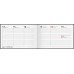 rido/idé Taschenkalender Modell Septimus Kunststoff-Einband Reflectiion blau 70-17 563 305