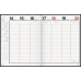 rido/idé Buchkalender Wochenkalender Modell magnum Schaumstoff-Einband Cantana schwarz 70-27 042 904