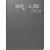 rido/idé Buchkalender Wochenkalender Modell magnum Kunststoff-Einband Reflection grau 70-27 083 804