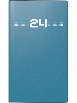 rido/idé Taschenkalender Modell Miniplaner d 15 Kunststoff-Einband petrol 70-45 472 044