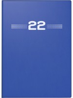rido/idé Taschenkalender Modell perfect/Technik I Kunststoff-Einband blau 70-13 202 052
