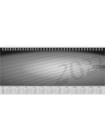 rido/idé Tischkalender Modell Sequenz Karton-Einband mit verlängerter Rückwand schwarz 70-36 511 032