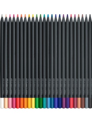 Faber-Castell Black Edition Buntstifte 24er Kartonetui