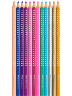 Faber-Castell Sparkle Buntstifte im Metalletui 12er