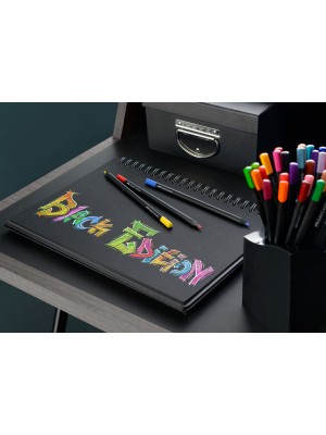 Faber-Castell Black Edition Buntstifte 24er Kartonetui