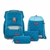 Step by Step Basis Schulranzen-Set 4tlg Blue Hearts