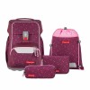 Step by Step Basis Schulranzen-Set 4tlg Berry Stars