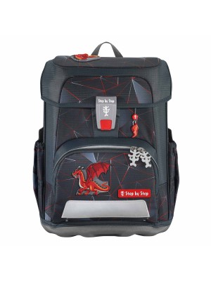 Step by Step Cloud Schulranzen-Set 5tlg Dragon Drako