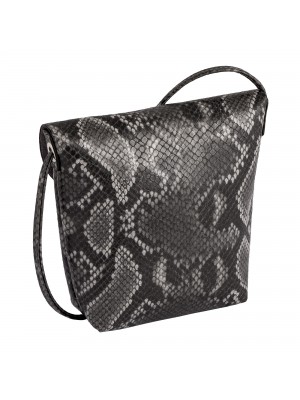 Tom Tailor Denim Flapbag Ida Snake schwarz