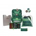 DerDieDas Schulranzen-Set ErgoFlex Soccer Green 5-teilig